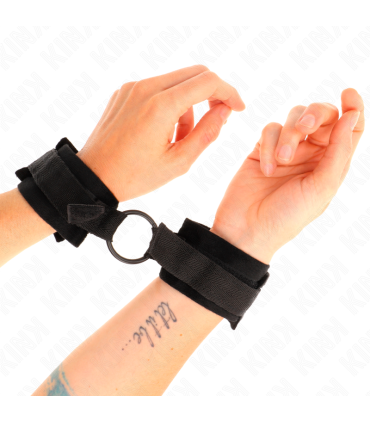 KINK MUNEQUERAS 25 CM PARA PRINCIPIANTES CON ANILLA 4 CM NEGRO AJUSTABLE 15 25 CM