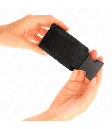 KINK MUNEQUERAS NYLON NEGRO MODELO 1 AJUSTABLE 25 35 CM X 6 CM
