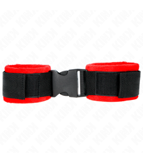 KINK MUNEQUERAS NYLON ROJO NEGRO MODELO 1 AJUSTABLE 25 35 CM X 6 CM