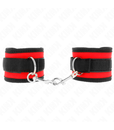 KINK MUNEQUERAS NYLON ROJO NEGRO MODELO 2 AJUSTABLE 18 35 CM X 6 CM