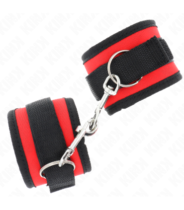 KINK MUNEQUERAS NYLON ROJO NEGRO MODELO 2 AJUSTABLE 18 35 CM X 6 CM