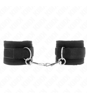 KINK MUNEQUERAS NYLON NEGRO MODELO 2 AJUSTABLE 18 35 CM X 6 CM