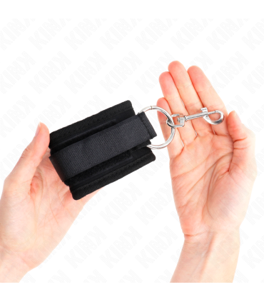 KINK MUNEQUERAS NEGRO AJUSTABLE 18 35 CM X 6 CM