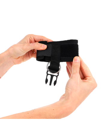 KINK MUNEQUERAS NEOPRENO CON CIERRE DE GANCHO NEGRO AJUSTABLE 22 34 CM