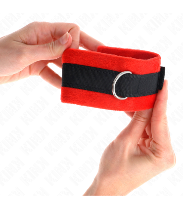 KINK MUNEQUERAS PARA PRINCIPIANTES NEGRO ROJO 30 X 7 CM