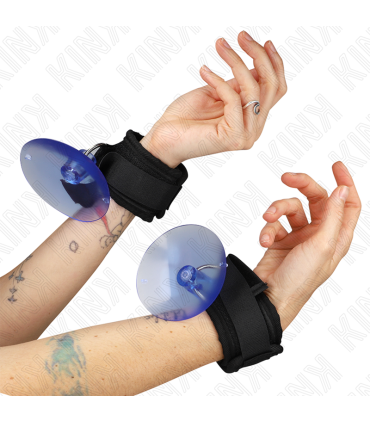 KINK MUNEQUERAS CON VENTOSA NEGRO AJUSTABLE 29 40 CM X 5 CM