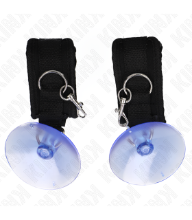 KINK MUNEQUERAS CON VENTOSA NEGRO AJUSTABLE 29 40 CM X 5 CM