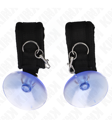 KINK MUNEQUERAS CON VENTOSA NEGRO AJUSTABLE 29 40 CM X 5 CM