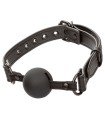 CALEXOTICS - NOCTURNAL MORDAZA DE BOLA SILICONA NEGRO