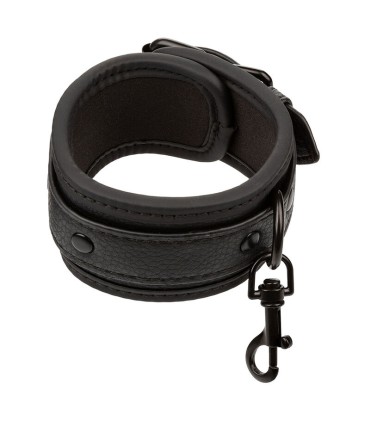 CALEXOTICS NOCTURNAL ESPOSAS DE TOBILLO CUERO AJUSTABLE NEGRO