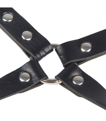 SUBBLIME 953690 ESPOSAS CON CINTURON BONDAGE NEGRO TALLA UNICA