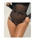 SUBBLIME 953690 ESPOSAS CON CINTURON BONDAGE NEGRO TALLA UNICA