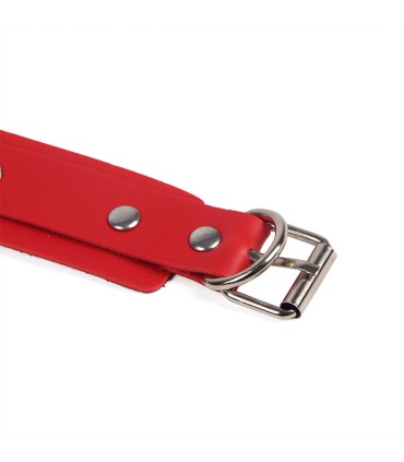 SUBBLIME 953706 ESPOSAS CON CINTURON BONDAGE ROJO TALLA UNICA
