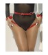 SUBBLIME 953706 ESPOSAS CON CINTURON BONDAGE ROJO TALLA UNICA