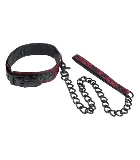 CALEXOTICS SCANDAL COLLAR CON CORREA NEGRA