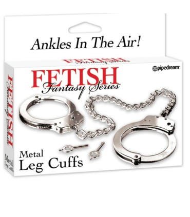 FETISH FANTASY SERIES ESPOSAS DE METAL PARA PIERNAS