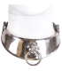 METAL HARD COLLAR RESTRINGIDOR CON ANILLA