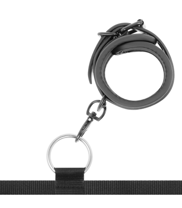 FETISH SUBMISSIVE SET ATADURAS CAMA LUXURY CON FORRO DE NEOPRENO