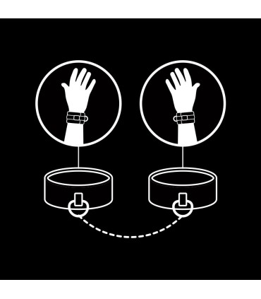 FETISH SUBMISSIVE ESPOSAS CUERO VEGANO CON FORRO DE NEOPRENO