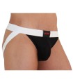 BURN - 004 JOCK BRILLANTE NEGRO / BLANCO S