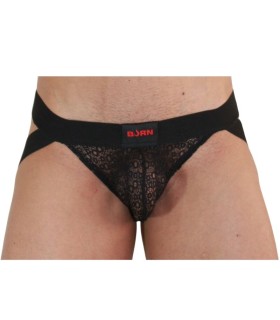 BURN 005 JOCK LENCERO NEGRO S