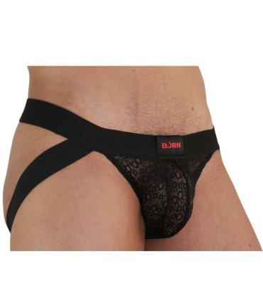 BURN 005 JOCK LENCERO NEGRO S