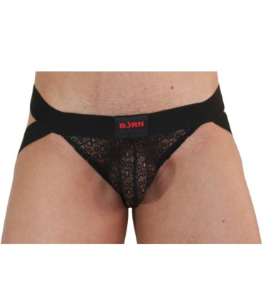 BURN 005 JOCK LENCERO NEGRO M