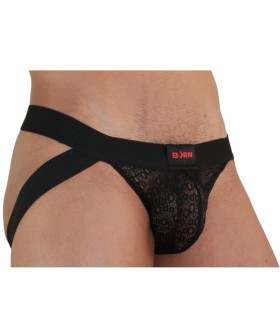 BURN 005 JOCK LENCERO NEGRO M