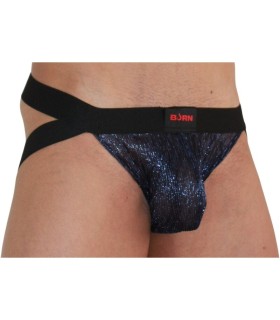 BURN 006 JOCK BRILLANTE AZUL NEGRO XL