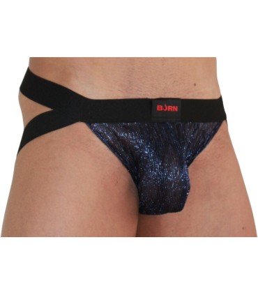 BURN 006 JOCK BRILLANTE AZUL NEGRO XL
