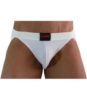 BURN 007 JOCK LYCRA BLANCO M
