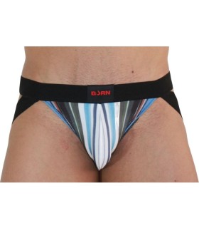 BURN 009 JOCK MULTICOLOR NEGRO M