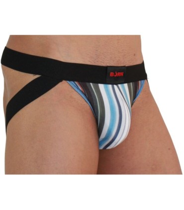 BURN 009 JOCK MULTICOLOR NEGRO M