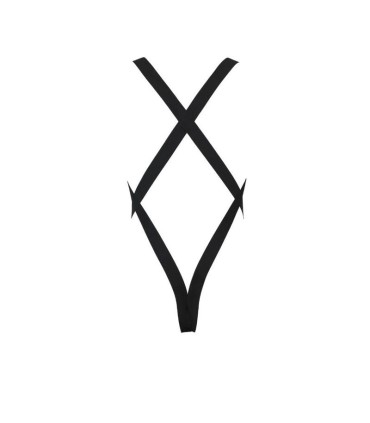 PASSION 040 BODY LEON NEGRO L XL