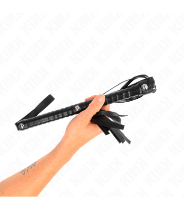 KINK LATIGO CON MANGO TEXTURIZADO NEGRO 485 CM