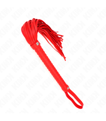 KINK LATIGO CON MANGO TEXTURIZADO ROJO 485 CM