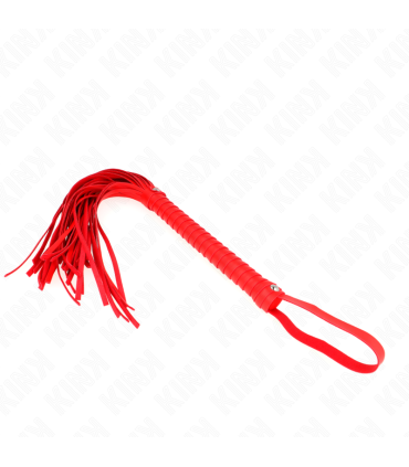 KINK LATIGO CON MANGO TEXTURIZADO ROJO 485 CM