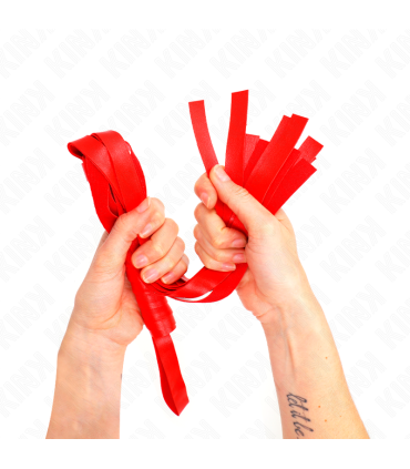 KINK LATIGO DE COLA ANCHA ROJO 485 CM