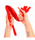KINK LATIGO DE COLA ANCHA ROJO 485 CM
