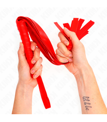 KINK LATIGO DE COLA ANCHA ROJO 485 CM