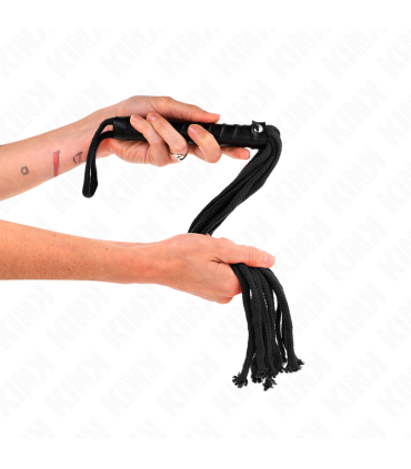 KINK LATIGO DE CUERDA NEGRO 56 CM