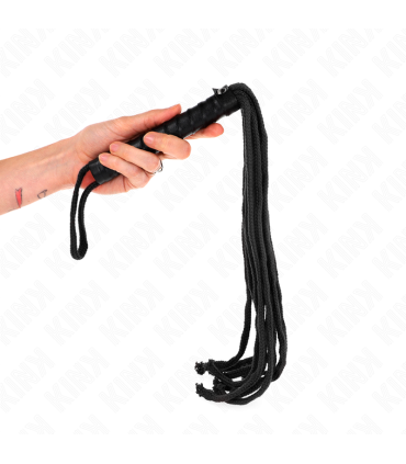 KINK LATIGO DE CUERDA NEGRO 56 CM