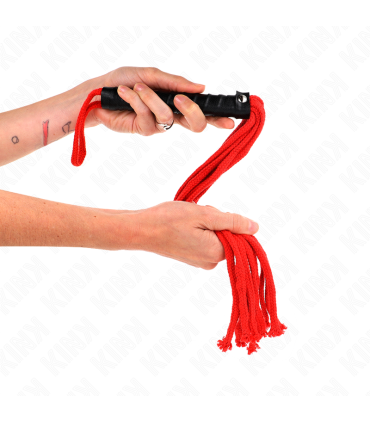 KINK LATIGO DE CUERDA ROJO 56 CM