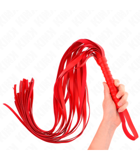 KINK LATIGO DE COLA LARGA Y MANGO CORTO ROJO 70 CM