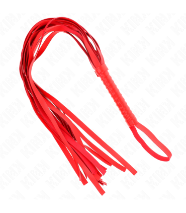 KINK LATIGO DE COLA LARGA Y MANGO CORTO ROJO 70 CM