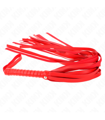 KINK LATIGO DE COLA LARGA Y MANGO CORTO ROJO 70 CM