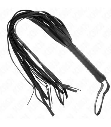 KINK LATIGO DE COLA LARGA Y MANGO CORTO NEGRO 70 CM