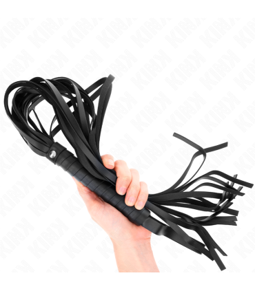 KINK LATIGO DE COLA LARGA Y MANGO CORTO NEGRO 70 CM