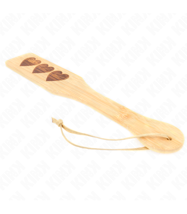 KINK PALA DE BAMBU DISENO CORAZON 32 X 55 CM