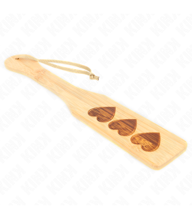 KINK PALA DE BAMBU DISENO CORAZON 32 X 55 CM